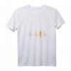 Damen Möhre Karotte Herzschlag Rübe EKG Puls Gemüse T-Shirt mit V-Ausschnitt – Lustiges Geschenk für Veganer, Gärtner & Gemüse-Liebhaber