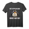 Nett kann ich auch! Bringt aber Nix! Lustiges Pinguin T-Shirt mit Sarkasmus – Perfekt für Morgenmuffel, Schichtarbeiter & Teenager
