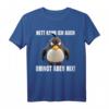 Nett kann ich auch! Bringt aber Nix! Lustiges Pinguin T-Shirt mit Sarkasmus – Perfekt für Morgenmuffel, Schichtarbeiter & Teenager