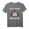 Nett kann ich auch! Bringt aber Nix! Lustiges Pinguin T-Shirt mit Sarkasmus – Perfekt für Morgenmuffel, Schichtarbeiter & Teenager