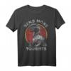 HapKoala Send More Tourists Raptor T-Shirt - Offiziell lizenziertes Geschenk für Reiseliebhaber und Touristenfans