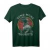 HapKoala Send More Tourists Raptor T-Shirt - Offiziell lizenziertes Geschenk für Reiseliebhaber und Touristenfans