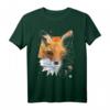 Fuchs Polygon Geometrisch Wild-Tier T-Shirt – Modisches Low Poly Design für Tier- und Naturliebhaber