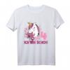 Kinder 4. Geburtstag Mädchen - Pferd & Einhorn Geburtstags T-Shirt für Pferde-Fans und Motto-Partys