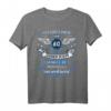Lustiges 60. Geburtstag T-Shirt mit Spruch - Als Gott mich vor 60 Jahren schuf, grinste er, das wird lustig