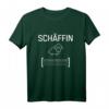 SCHÄFFIN CHEFIN Lustiges Fun T-Shirt mit Schaf & Sonnenbrille – Witziges Geschenk für Chefin, Managerin & Vorgesetzte