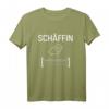 SCHÄFFIN CHEFIN Lustiges Fun T-Shirt mit Schaf & Sonnenbrille – Witziges Geschenk für Chefin, Managerin & Vorgesetzte