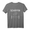 SCHÄFFIN CHEFIN Lustiges Fun T-Shirt mit Schaf & Sonnenbrille – Witziges Geschenk für Chefin, Managerin & Vorgesetzte