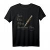 Just. One. More. Füllfederhalter. Lustiges Schreib-T-Shirt für Stiftesammler & Schriftsteller – Das perfekte Geschenk für Vintage-Füllfederhalter-Liebhaber