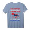Norwegen Skandinavien Spruch T-Shirt – Lustiges Geschenk für Norwegen-Fans, Reise- und Campingliebhaber