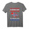 Norwegen Skandinavien Spruch T-Shirt – Lustiges Geschenk für Norwegen-Fans, Reise- und Campingliebhaber