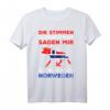 Norwegen Skandinavien Spruch T-Shirt – Lustiges Geschenk für Norwegen-Fans, Reise- und Campingliebhaber