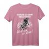 Warum ich ohne Akku fahre, weil ich es kann! Radler T-Shirt – Lustiges MTB & Radfahrer Motiv für Trail und Biken
