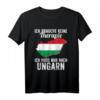 Ungarische Flagge T-Shirt - Perfekt für Urlaub, Fans & Heimatliebhaber | Geschenkidee für Ungarn-Fans und Stolze Ungare