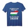 Ungarische Flagge T-Shirt - Perfekt für Urlaub, Fans & Heimatliebhaber | Geschenkidee für Ungarn-Fans und Stolze Ungare