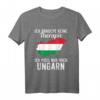 Ungarische Flagge T-Shirt - Perfekt für Urlaub, Fans & Heimatliebhaber | Geschenkidee für Ungarn-Fans und Stolze Ungare