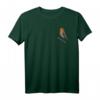 Rotkehlchen Vogel Zeichnung T-Shirt – Perfektes Geschenk für Ornithologen, Vogelfreunde & Naturbeobachter