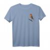 Rotkehlchen Vogel Zeichnung T-Shirt – Perfektes Geschenk für Ornithologen, Vogelfreunde & Naturbeobachter