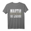 Vorname Martin T-Shirt – Lustiges personalisiertes Geschenk für Männer, Kinder & Jungen mit Namen Martin