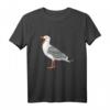 Freche, schreiende Möwe T-Shirt – Lustiges Meeresmotiv für Strandliebhaber und Urlauber an Nordsee und Ostsee