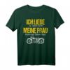 Ich Liebe Es Wenn Meine Frau Mich Motorrad Fahren Lässt Fun T-Shirt – Lustiges Geschenk für Motorradfahrer zum Jahrestag, Hochzeitstag & Jubiläum