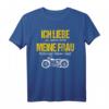 Ich Liebe Es Wenn Meine Frau Mich Motorrad Fahren Lässt Fun T-Shirt – Lustiges Geschenk für Motorradfahrer zum Jahrestag, Hochzeitstag & Jubiläum