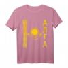 Kasachstan ALGA T-Shirt mit Flagge, Adler und Sonne – Patriotisches Outfit für Kasachen, Freunde und Lkw-Fahrer aus Kasachstan
