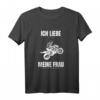 Ich Liebe Es Wenn Meine Frau Mich Motorrad Fahren Lässt T-Shirt – Lustiges Geschenk für Motorradfahrer und Biker