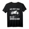 Motorrad Im Kopf Geschenkidee für Biker und Motorsportler T-Shirt – Lustiges Geschenk für Freunde & Familie