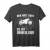 Motorrad Im Kopf Geschenkidee für Biker und Motorsportler T-Shirt – Lustiges Geschenk für Freunde & Familie
