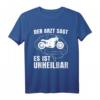 Motorrad Im Kopf Geschenkidee für Biker und Motorsportler T-Shirt – Lustiges Geschenk für Freunde & Familie