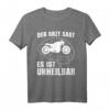 Motorrad Im Kopf Geschenkidee für Biker und Motorsportler T-Shirt – Lustiges Geschenk für Freunde & Familie
