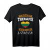 Ich Brauche Keine Therapie Ich Muss Nur Nach Litauen T-Shirt - Lustiges Litauen Motiv Geschenk für Fans, Reisende & Menschen mit litauischer Herkunft