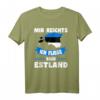 Estland Flagge T-Shirt - Mir reichts ich fliege nach Estland Urlaubsgeschenk für Estland Fans & Reiselustige