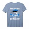 Estland Flagge T-Shirt - Mir reichts ich fliege nach Estland Urlaubsgeschenk für Estland Fans & Reiselustige