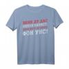 Russisch Lesen Kyrillisch T-Shirt für Bratans – Lustiges Russland Mother Russia Geschenk zum Geburtstag, Jahrestag, Vatertag & Weihnachten