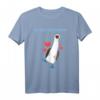 Ich Liebe Blaufußtölpel T-Shirt – Exotisches Vogel-Design für Ornithologen und Tierliebhaber als Geschenk zum Geburtstag oder Weihnachten