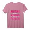 Damen Achtung Ich Darf Jetzt Motorrad Fahren Fahranfänger Geschenk T-Shirt – Perfekt für frischgebackene Motorradfahrer & Probefahrt-Geschenkidee