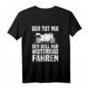 Herren HapKoala Motorrad T-Shirt – Lustiges Spruch-Shirt für Motorradfahrer und Biker-Liebhaber als Geschenkidee