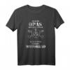 Lustiges Motorrad Opa T-Shirt - Echte Opas fahren Motorrad, Bingo Spaß, Cooler Retro Look für Großväter