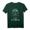 Lustiges Motorrad Opa T-Shirt - Echte Opas fahren Motorrad, Bingo Spaß, Cooler Retro Look für Großväter