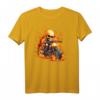 Cooles Fahrrad mit Skelett auf Feuer und Flammen T-Shirt – Perfektes Geschenk für Motorrad-Fans und Biker zu Weihnachten, Geburtstag & 4. Juli