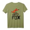 Lustiges Fahrrad T-Shirt mit Fuchs – Tierliebhaber Geschenk für Damen, Herren & Kinder, ideal für Geburtstag, Weihnachten & mehr