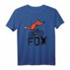 Lustiges Fahrrad T-Shirt mit Fuchs – Tierliebhaber Geschenk für Damen, Herren & Kinder, ideal für Geburtstag, Weihnachten & mehr