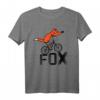 Lustiges Fahrrad T-Shirt mit Fuchs – Tierliebhaber Geschenk für Damen, Herren & Kinder, ideal für Geburtstag, Weihnachten & mehr