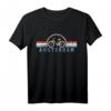 Amsterdam Niederlande Holland Fahrrad Vintage Geschenk T-Shirt – Souvenir für Radfahrer und Holland-Liebhaber