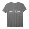 Amsterdam Niederlande Holland Fahrrad Vintage Geschenk T-Shirt – Souvenir für Radfahrer und Holland-Liebhaber