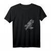 Damen T-Shirt mit Haida Falke Tribal Kunst - Indianer Nordamerika Spirituelle Symbole & Heilige Tiere, Perfekt als Geschenk für Festival, Geburtstag & Weihnachten