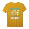 Skydiving Spruch Keep Calm and Jump T-Shirt - Lustiges Fallschirmspringen T-Shirt als Geschenk für Abenteurer & Extremsportler