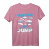 Skydiving Spruch Keep Calm and Jump T-Shirt - Lustiges Fallschirmspringen T-Shirt als Geschenk für Abenteurer & Extremsportler